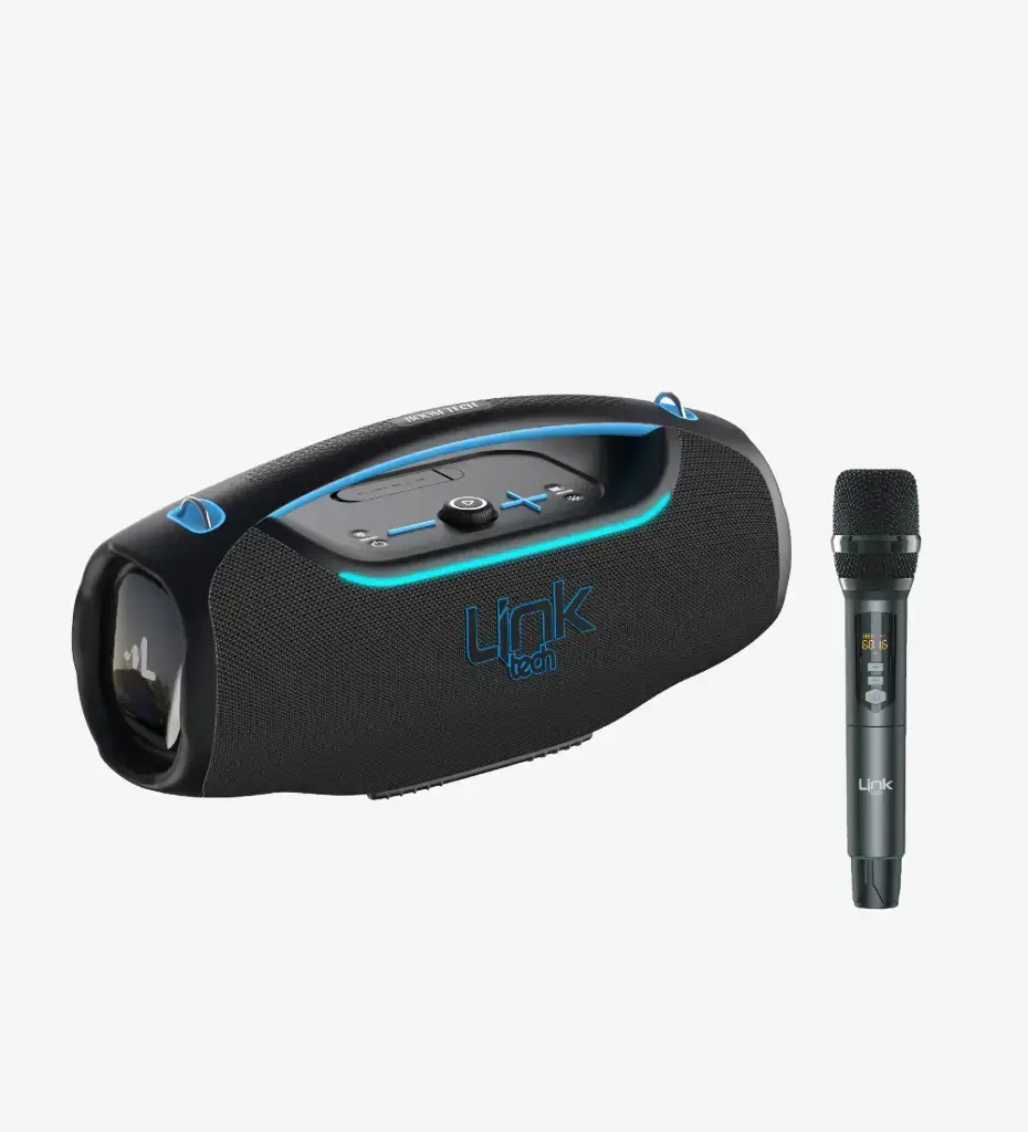 M426 Premium Mikrofonlu 450W Ekstra Bas Bluetooth Hoparlör Siyah