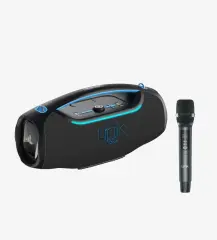 M426 Premium Mikrofonlu 450W Ekstra Bas Bluetooth Hoparlör Siyah
