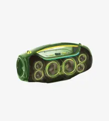 M426 Premium Mikrofonlu 450W Ekstra Bas Bluetooth Hoparlör Koyu Yeşil