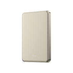 Wiwu P15 LED Işık Göstergeli Ultra İnce PD 20W Kablosuz Powerbank 5000mAh 15W Titanyum
