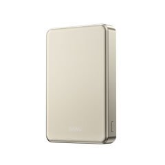 Wiwu P15-1 LED Işık Göstergeli Ultra İnce PD 20W Kablosuz Powerbank 10000mAh 15W Titanyum