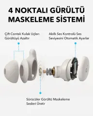 Anker Soundcore Sleep A20 Beyaz Kulaklık-A6611