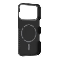 Apple iPhone 17 Pro Max Kılıf M-safe Şarj Özellikli 600D Metal Kamera Çerçeveli Raptic Aramid Fiber Geotik Serisi Kılıf