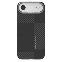 Apple iPhone 17 Air Kılıf M-safe Şarj Özellikli 600D Metal Kamera Çerçeveli Raptic Aramid Fiber Geotik Serisi Kılıf