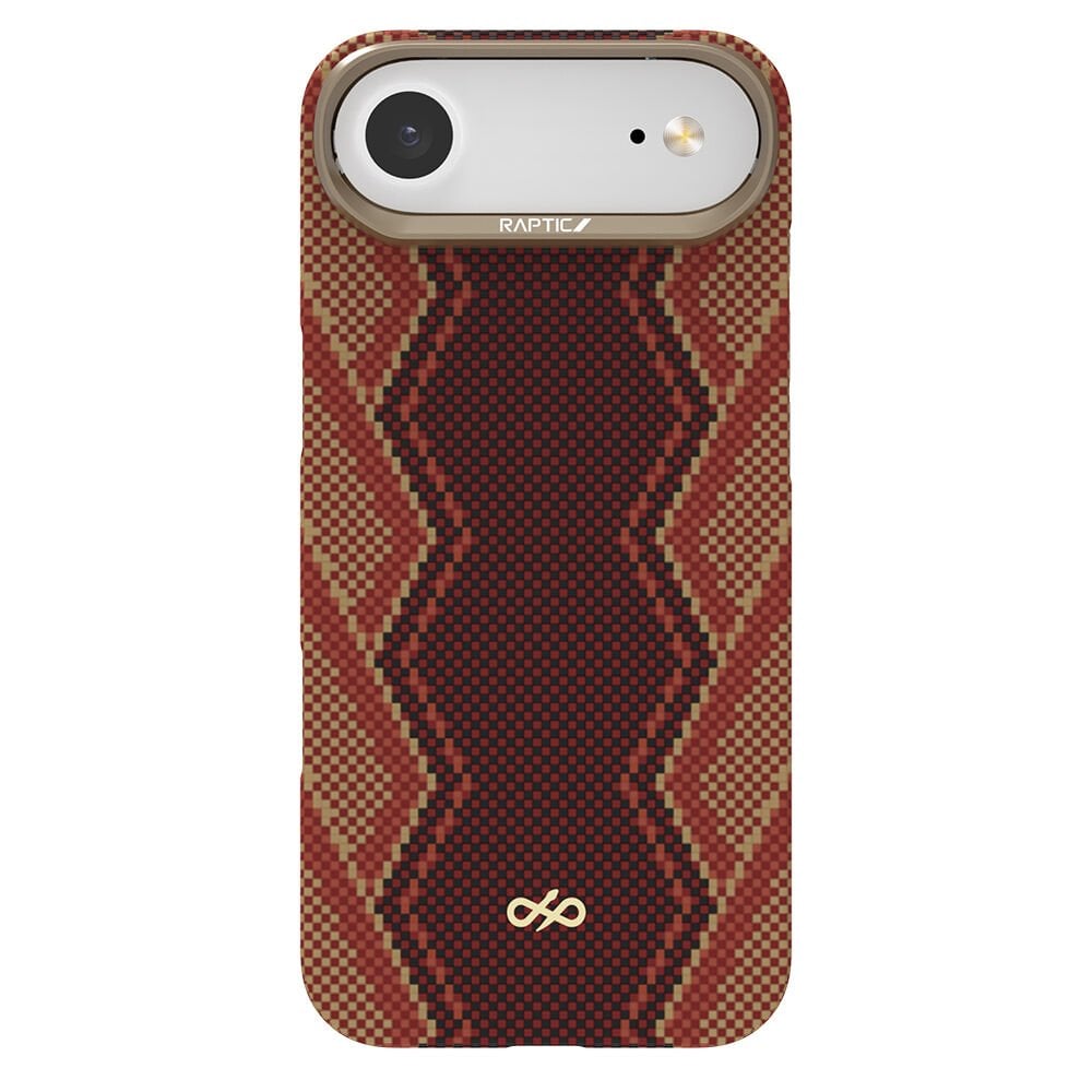 Apple iPhone 17 Air Kılıf M-safe Şarj Özellikli Raptic Aramid Skin Bionic Serisi Kılıf