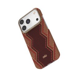 Apple iPhone 17 Pro Kılıf M-safe Şarj Özellikli Raptic Aramid Skin Bionic Serisi Kılıf