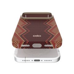 Apple iPhone 17 Pro Kılıf M-safe Şarj Özellikli Raptic Aramid Skin Bionic Serisi Kılıf