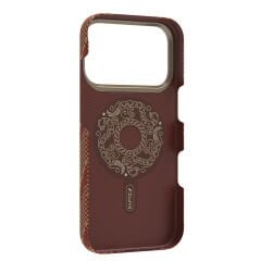 Apple iPhone 17 Pro Max Kılıf M-safe Şarj Özellikli Raptic Aramid Skin Bionic Serisi Kılıf