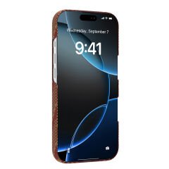 Apple iPhone 17 Pro Max Kılıf M-safe Şarj Özellikli Raptic Aramid Skin Bionic Serisi Kılıf