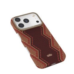 Apple iPhone 17 Pro Max Kılıf M-safe Şarj Özellikli Raptic Aramid Skin Bionic Serisi Kılıf