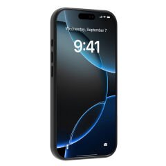 Apple iPhone 17 Pro Max Kılıf M-safe Şarj Özellikli 600D Metal Kamera Çerçeveli Raptic Aramid Fiber Serisi Kılıf