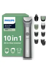 Philips 5000 Serisi 10in1, Erkek Bakım Seti, Yüz/Saç/Vücut Tıraş Makinesi, Islak /Kuru Kullanım, MG5922/15