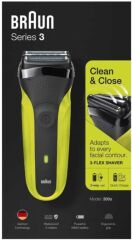 Braun 3 Serisi 300 Vtgrn Kuru Kullanım Kablosuz Tıraş Makinesi