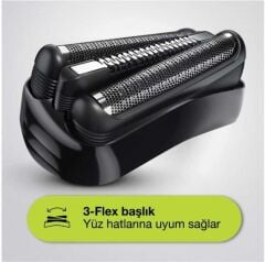 Braun 3 Serisi 300 Vtgrn Kuru Kullanım Kablosuz Tıraş Makinesi