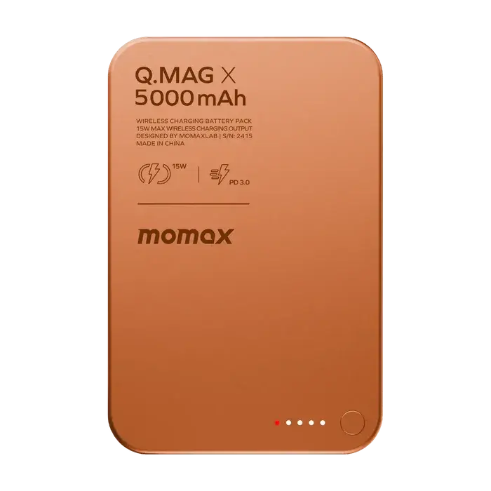 Q.Mag X Magnetic Wireless Power Bank 5000mAh