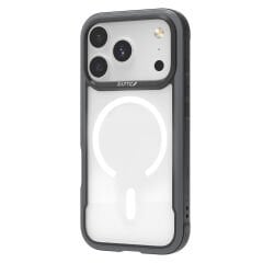 Apple iPhone 17 Pro Max Kılıf M-safe Şarj Özellikli Airbagli Raptic Shield Serisi Şeffaf Arka Yüzey Kılıf