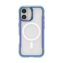 Apple iPhone 17 Kılıf M-safe Şarj Özellikli Airbagli Raptic Shield Serisi Şeffaf Arka Yüzey Kılıf