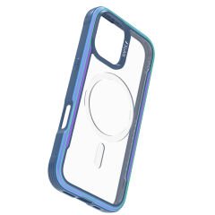 Apple iPhone 17 Kılıf M-safe Şarj Özellikli Airbagli Raptic Shield Serisi Şeffaf Arka Yüzey Kılıf