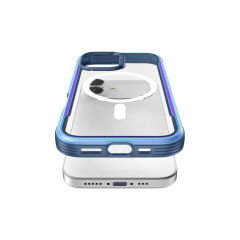 Apple iPhone 17 Kılıf M-safe Şarj Özellikli Airbagli Raptic Shield Serisi Şeffaf Arka Yüzey Kılıf