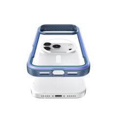 Apple iPhone 17 Pro Kılıf M-safe Şarj Özellikli Airbagli Raptic Shield Serisi Şeffaf Arka Yüzey Kılıf