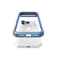 Apple iPhone 17 Pro Kılıf M-safe Şarj Özellikli Airbagli Raptic Shield Serisi Şeffaf Arka Yüzey Kılıf