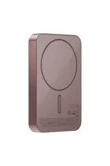 Momax IP117AP Q.Mag X1 10000mAh Wireless Taşınabilir Şarj Cihazı Pembe