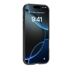 Apple iPhone 17 Air Kılıf M-safe Şarj Özellikli Airbagli Raptic Shield Serisi Şeffaf Arka Yüzey Kılıf