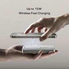 MOMAX Q.Mag X1 Titanyum 10.000mAh MagSafe Powerbank