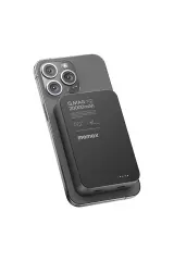 Momax IP133D Q.Mag X2 35W 20000mAh Wireless Taşınabilir Şarj Cihazı Siyah Macbook Şarj Özellikli