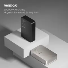 MOMAX 1-Power F.Pass⁺ 20000mAh Dahili Kablolu Manyetik Powerbank