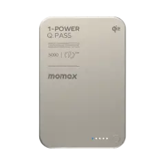 1-Power Q.Pass Qi2 Magnetic Wireless Power Bank 5000mAh