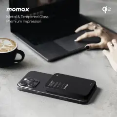 1-Power Q.Pass Qi2 Magnetic Wireless Power Bank 5000mAh Siyah