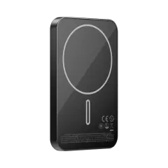 1-Power Q.Pass Qi2 Magnetic Wireless Power Bank 5000mAh Siyah