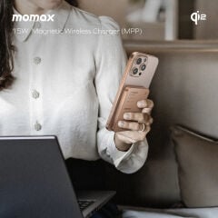 1-Power Q.Pass Qi2 Magnetic Wireless Power Bank 5000mAh Çöl Titanyum