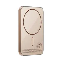 1-Power Q.Pass Qi2 Magnetic Wireless Power Bank 5000mAh Çöl Titanyum