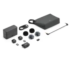 DJI Mic Mini 2 Kişilik Kompakt Dijital Kablosuz Mikrofon Sistemi (2TX+1RX+Charging Case)
