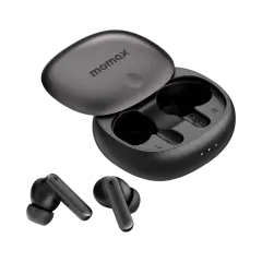 Momax 1-Vibe Lite True Wireless Noise Cancelling Earbuds Siyah