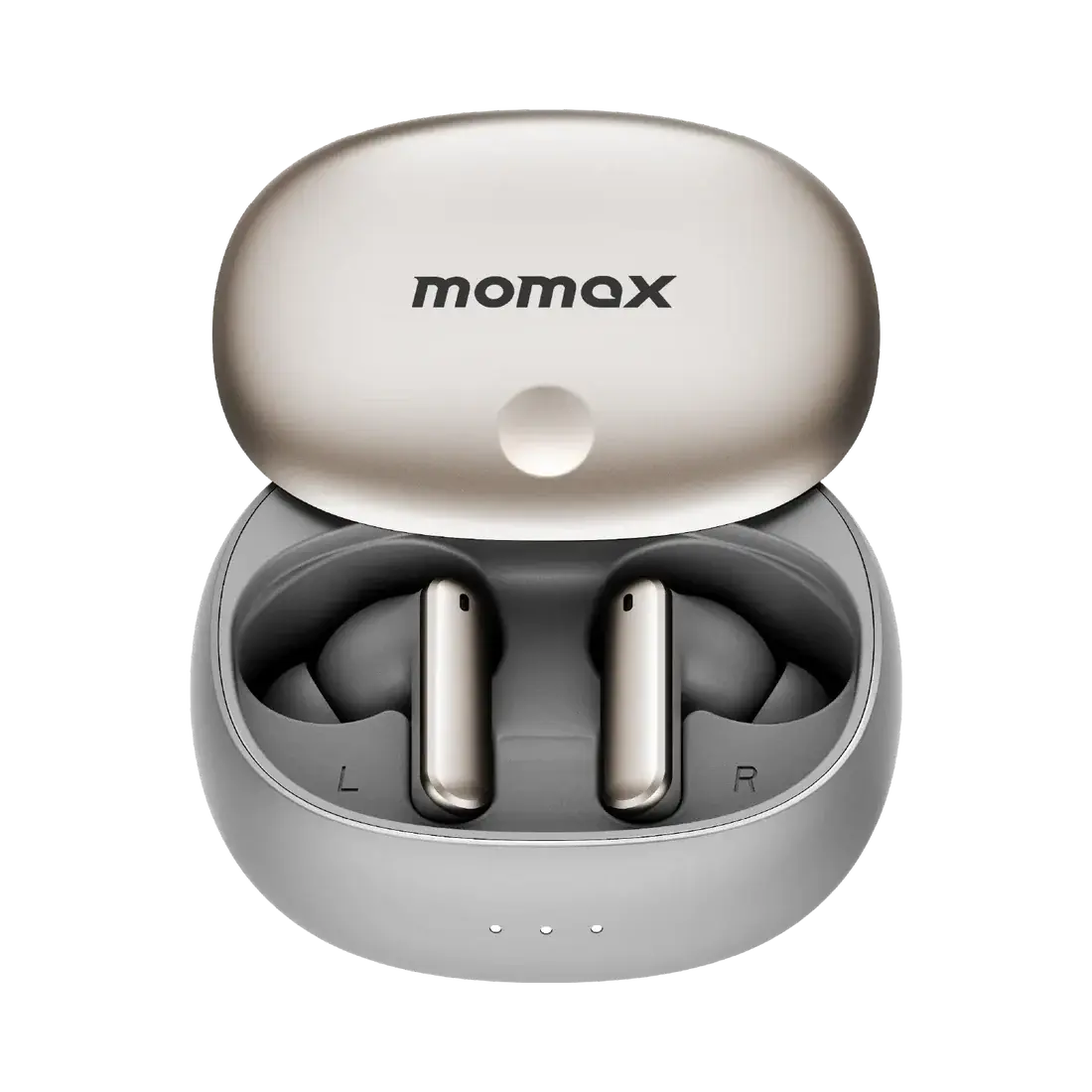 Momax 1-Vibe Lite True Wireless Noise Cancelling Earbuds Gri