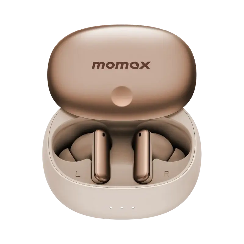 Momax 1-Vibe Lite True Wireless Noise Cancelling Earbuds Bakır