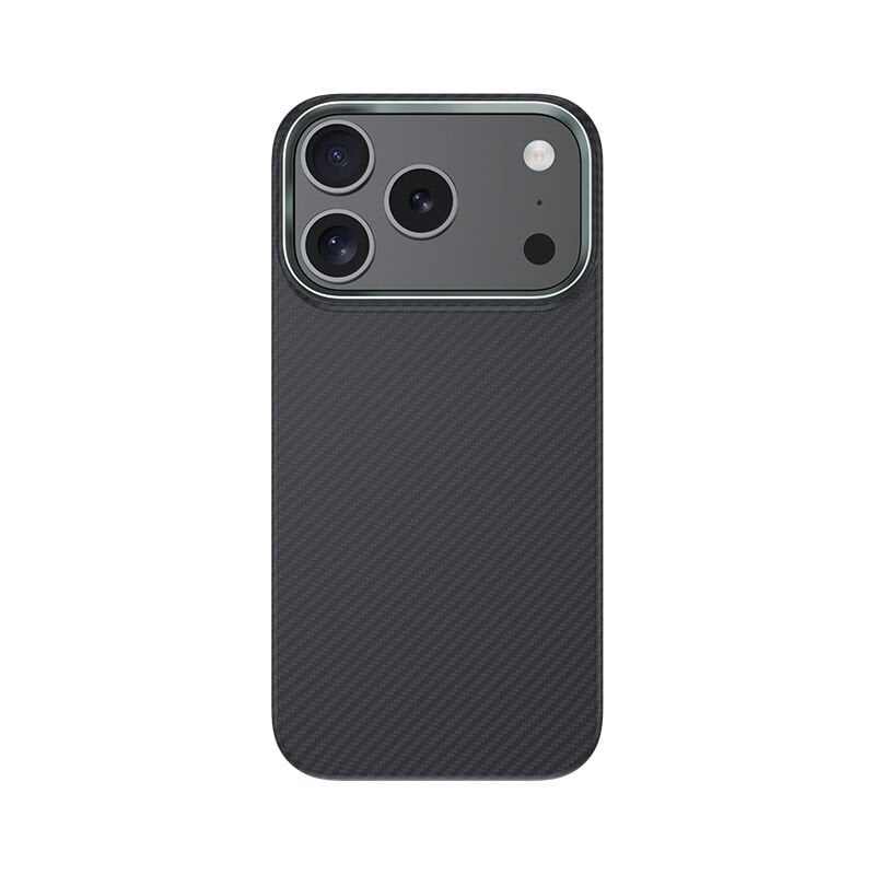 Apple iPhone 17 Pro Max Kılıf Benks M-safe Şarj Özellikli Metal Kamera Çerçeveli Magnetik ArmorAir 600D Kevlar Fiber Kılıf