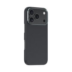 Apple iPhone 17 Pro Max Kılıf Benks M-safe Şarj Özellikli Metal Kamera Çerçeveli Magnetik ArmorAir 600D Kevlar Fiber Kılıf