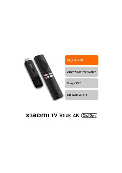Xiaomi TV Stick 4K 2. Nesil