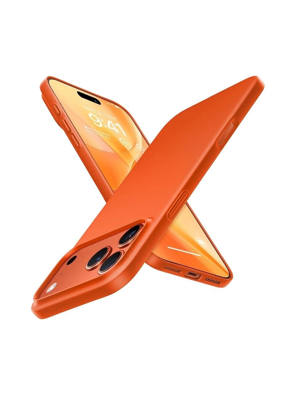 Torras Apple iPhone 17 Pro Slimfit Magsafe Kılıf - Turuncu