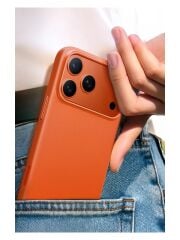 Torras Apple iPhone 17 Pro Slimfit Magsafe Kılıf - Turuncu