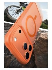 Torras Apple iPhone 17 Pro Guardian Magsafe Kılıf - Turuncu