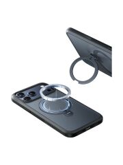 Torras Apple iPhone 17 Pro Max O Stand Spin Serisi Magsafe Kılıf Siyah
