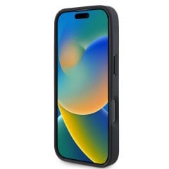 Apple iPhone 16 Pro Kılıf U.S. Polo Assn. Orjinal Lisanslı M-safe Şarj Özellikli Circle ve Double Horse Logolu Deri Kılıf