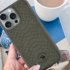 Santa Barbara Polo Racquet Club iPhone 16 Pro Knight Deri Kılıf