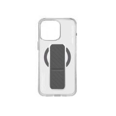 Apple iPhone 16 Pro Max Kılıf M-safe Şarj Özellikli Teknoloji Desenli Standlı Skinarma Axon Kılıf Titanyum