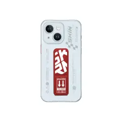 iPhone 15 Kılıf SkinArma Standlı Şeffaf Tasarımlı Apex Kılıf Kırmızı 